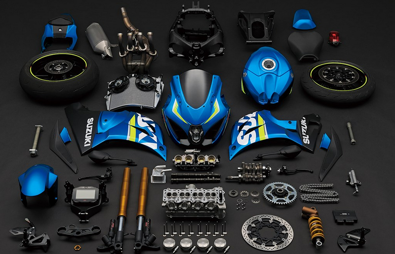 Illustration for article titled Suzuki's New GSX-R1000 Is Engineered Around A Loophole In MotoGP Rules